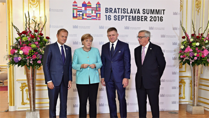 EU Leaders meeting in Bratislava