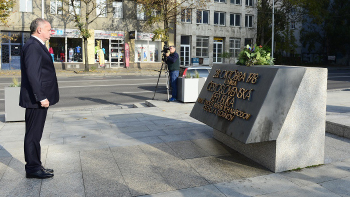 President commemorates first Czechoslovak Republic