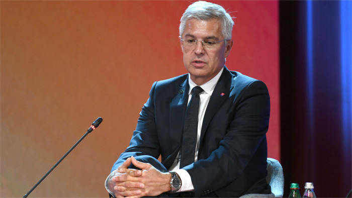 Korčok comunica a D'Hoop las demandas eslovacas en el caso de Chovanec 