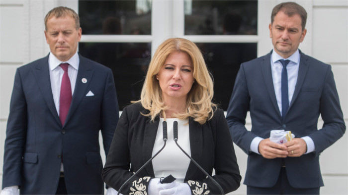 Präsidentin trifft Regierungschef und Parlamentsvorsitzenden