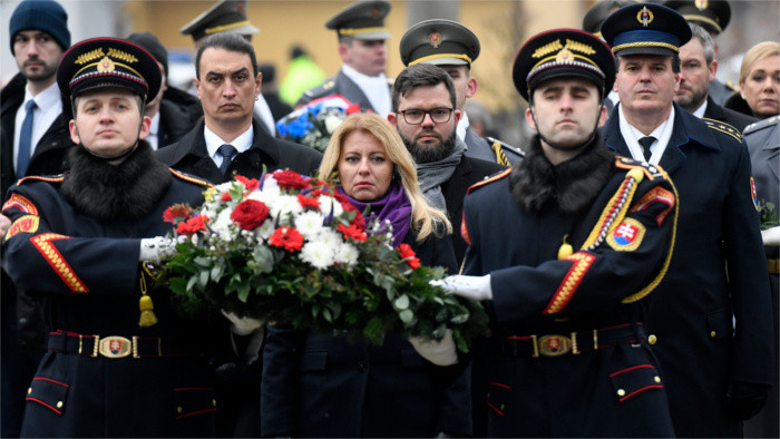 Slovakia commemorated torching of villages by Nazis