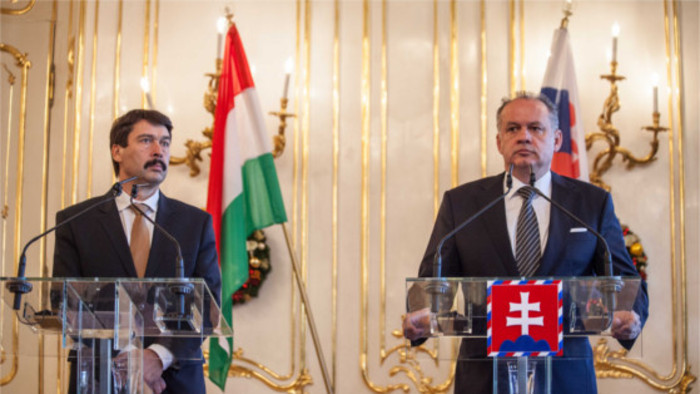 Programa de la visita oficial del presidente de Hungría en Eslovaquia