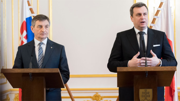 Братиславу посетил глава польского сейма М.Кухчиньски