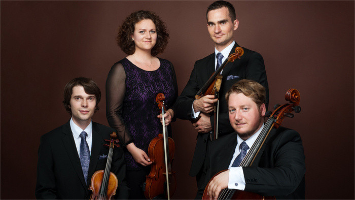 Mucha quartet celebrates SK presidency in Munich