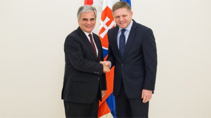 Rakúsky spolkový kancelár na Slovensku
