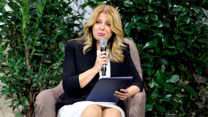 La presidenta, Zuzana Čaputová, participa en el Austria World Summit