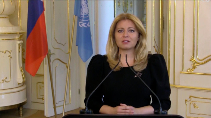 A l'ONU, la présidente Čaputová demande un vaccin accessible à tous