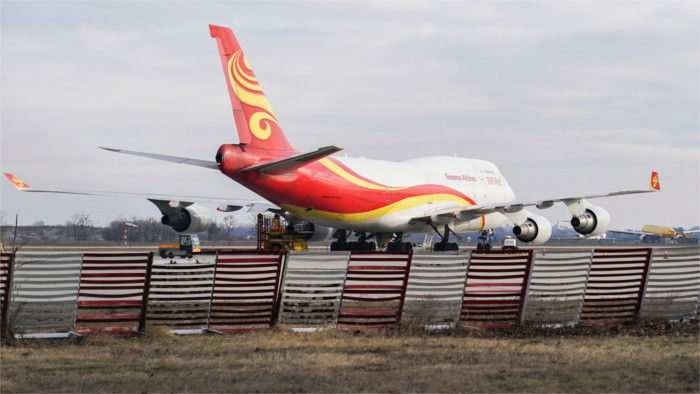 Chinese aircraft landed in Bratislava 