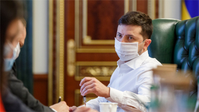 Украинский президент В. Зеленский завершил визит в Братиславу
