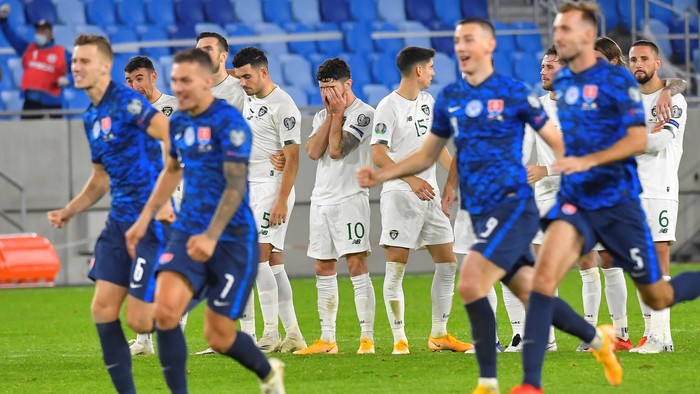 Po futbale Slovensko - Írsko