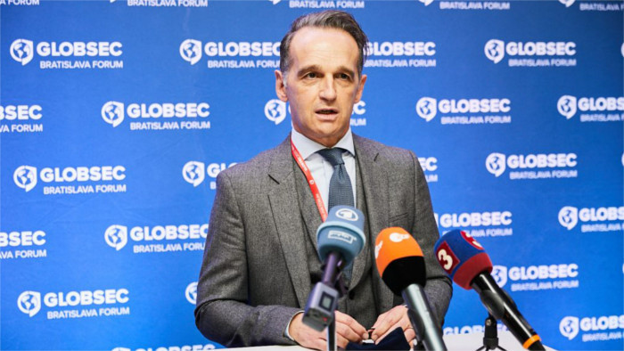 Deutscher Außenminister Maas bei GLOBSEC in Bratislava