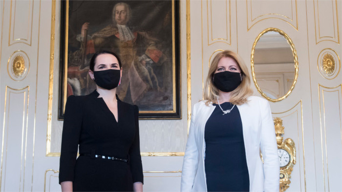 Líder de la oposición bielorrusa de visita en Bratislava 