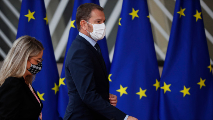 Premierminister Matovič auf Sondersitzung in Brüssel 