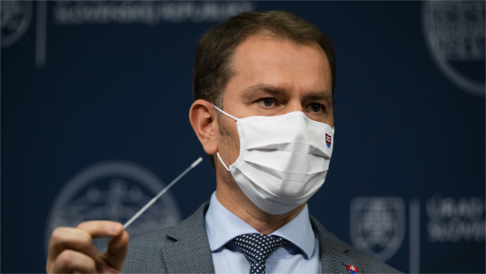 Premier und Teile der Regierung der Slowakei in Quarantäne