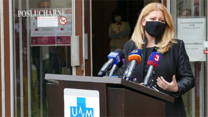 Čaputová reconoce el éxito de las pruebas