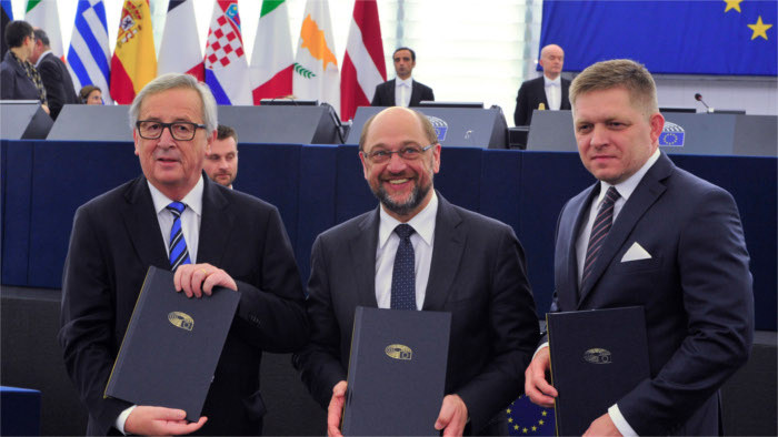 Líderes europeos firmaron una declaración sobre las prioridades legislativas
