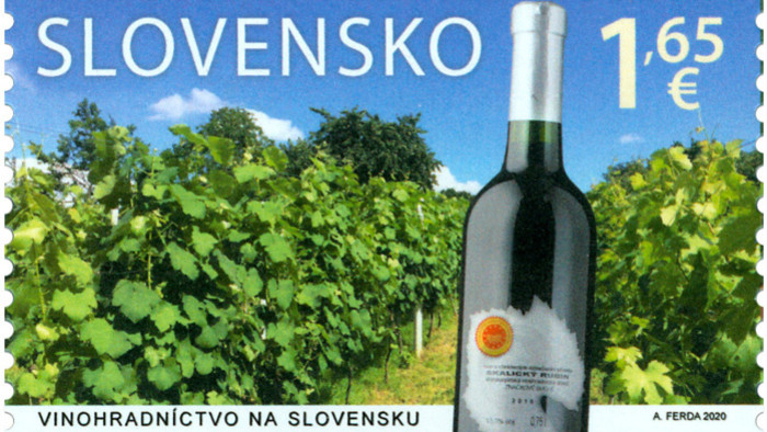 Nouveaux timbres illustrant la vigne en Slovaquie et à Malte