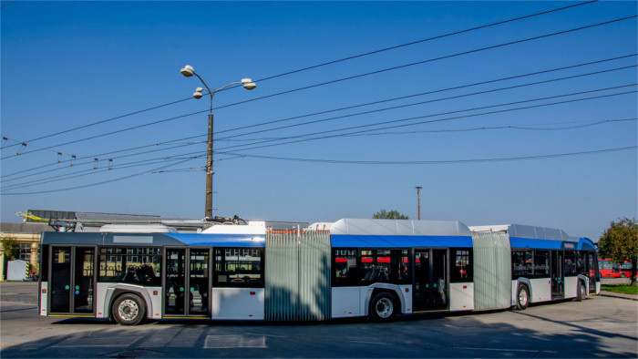Bratislava testet einen der längsten O-Busse der Welt