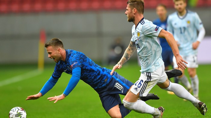 Po futbale Slovensko - Škótsko