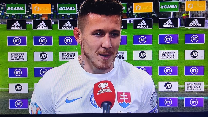 Severné Írsko - Slovensko 1:2