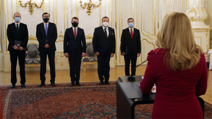 Presidenta Čaputová designa cinco nuevos embajadores de Eslovaquia en el exterior 