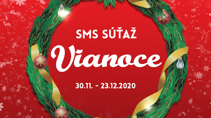 SMS súťaž VIANOCE 2020