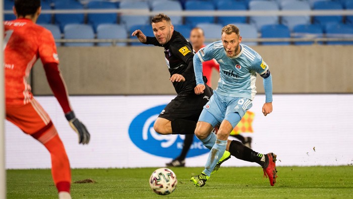 Futbal: Slovan - Vion Zlaté Moravce dohrávka