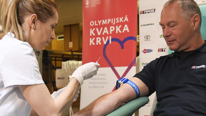 Olympionici o darovaní krvi