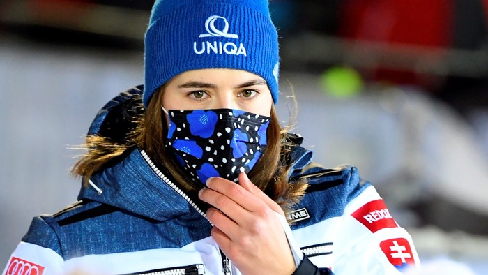 Petra Vlhová vo Švajčiarsku