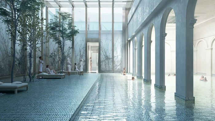 Bratislava : Les anciens bains municipaux Grössling se verront donnés une nouvelle jeunesse