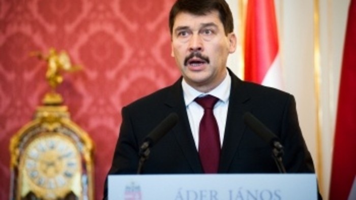 El jefe de Estado húngaro viajará en visita oficial a Eslovaquia maňana