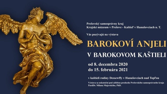 Výstava anjelov v Hanušovskom barokovom kaštieli