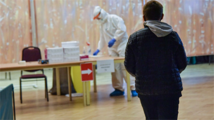 Reconnaissance des tests antigènes en vue 