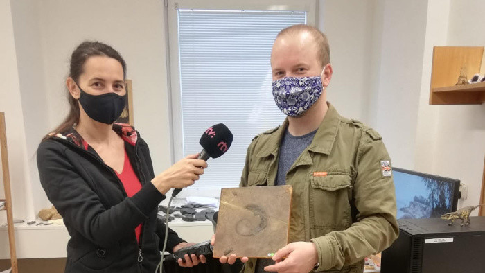 Andrej Čerňanský skúmal fosílne obojživelníky v jantári z čias dinosaurov