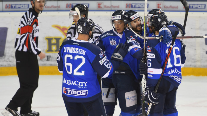 Po hokeji Poprad - Slovan