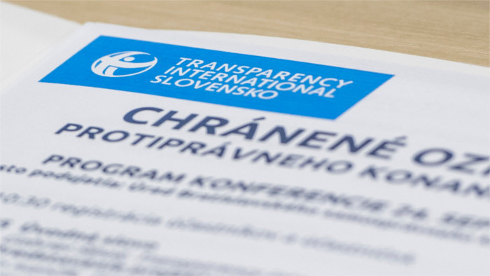 Corruption : la Slovaquie chute dans le classement