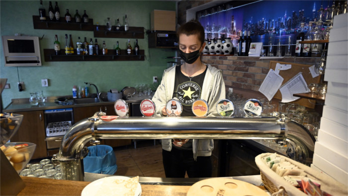 Average beer consumption at historical minimum