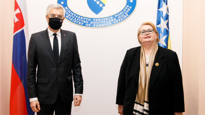 Außenminister Korčok besuchte Sarajevo