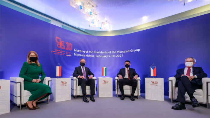 Slovak president sees reasons for V4 countries to continue cooperation