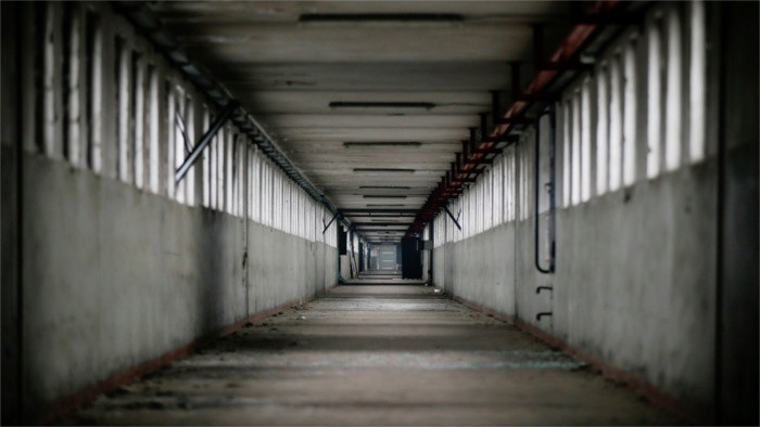 Abandoned buildings deteriorating