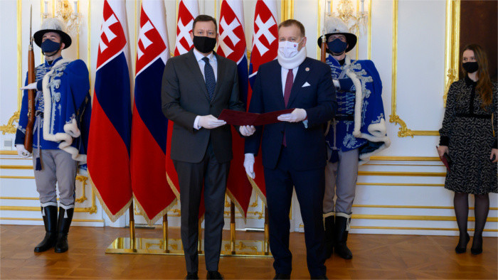 Daniel Lipšic sworn in as Special Prosecutor 