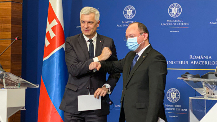 El jefe de la Diplomacia eslovaca de visita en Rumania