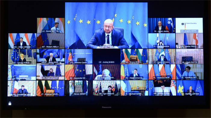 Conseil européen par visioconférence