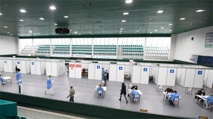 Nombre de vaccinés en Slovaquie