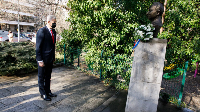 Korcok honours memory of Alexander Dubček in Ankara