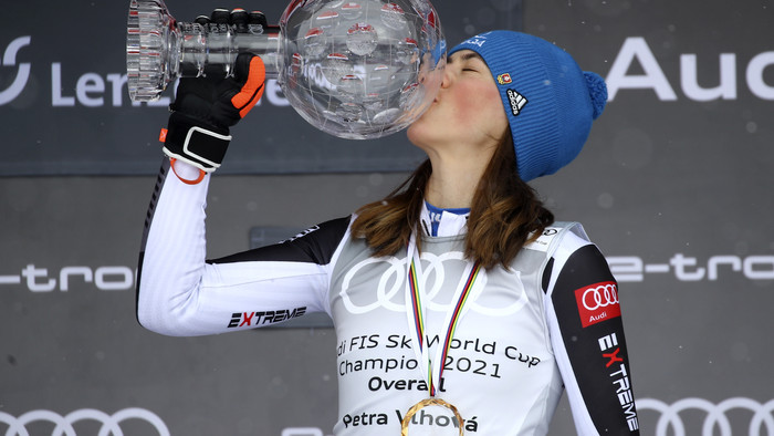 Petra Vlhová získala veľký krištáľový glóbus