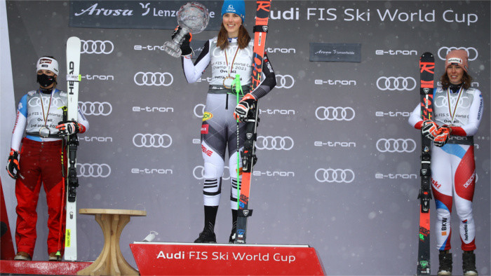 Ski alpin : Petra Vlhová première Slovaque à remporter le gros globe de cristal
