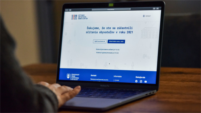 Plus de 4,1 million d’habitants slovaques sont déjà recensés