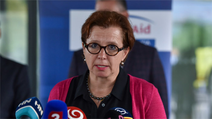 Las mujeres en la diplomacia eslovaca