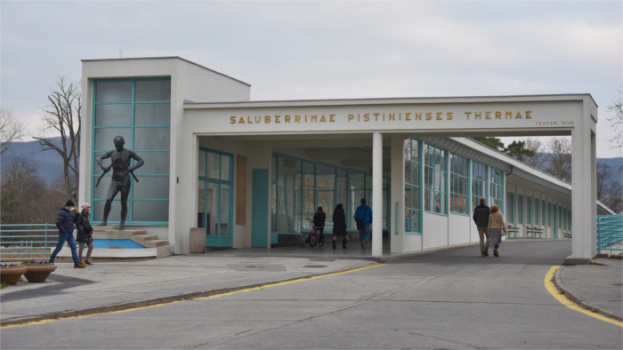 Kolonnadenbrücke in Piešťany gesperrt